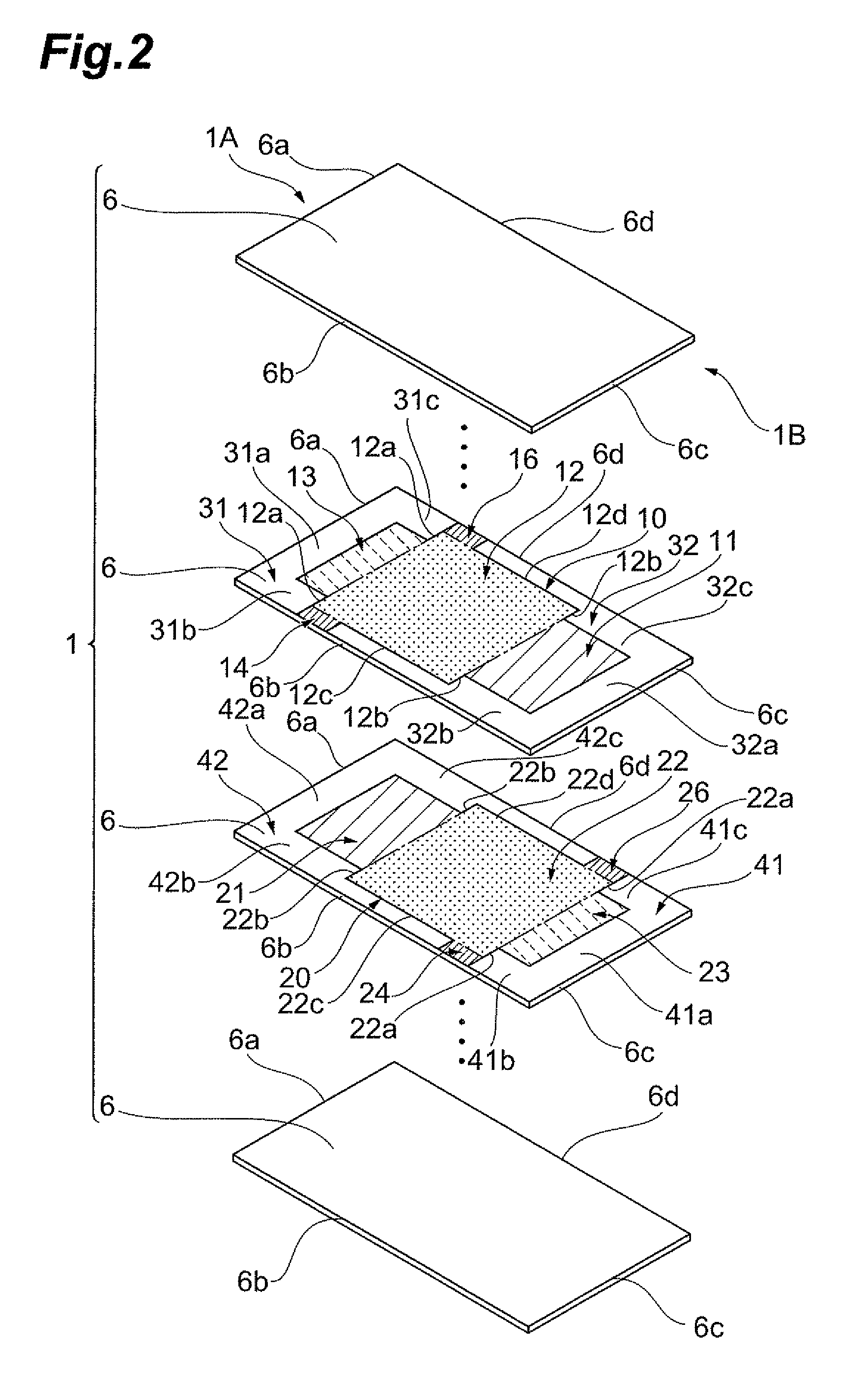 Multilayer capacitor having reduced equivalent series inductance