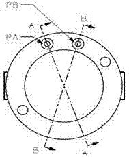 Unlimited rotation automatic clamping mechanism used for full automatic balance correcting equipment