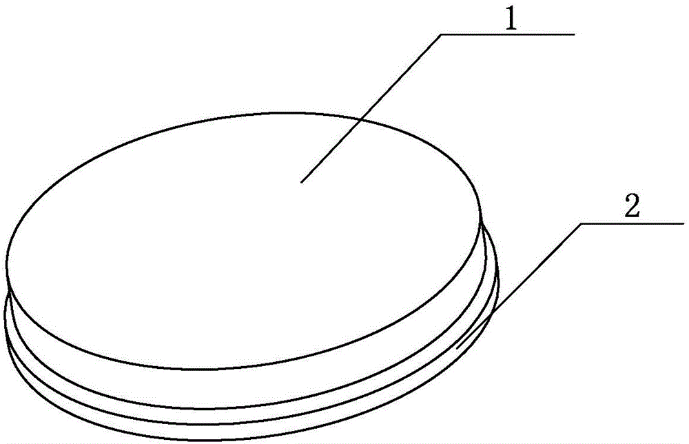 Self-luminous temperature testing patch