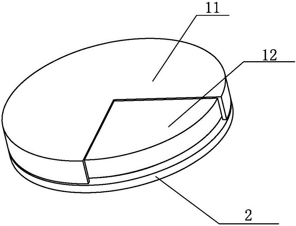 Self-luminous temperature testing patch