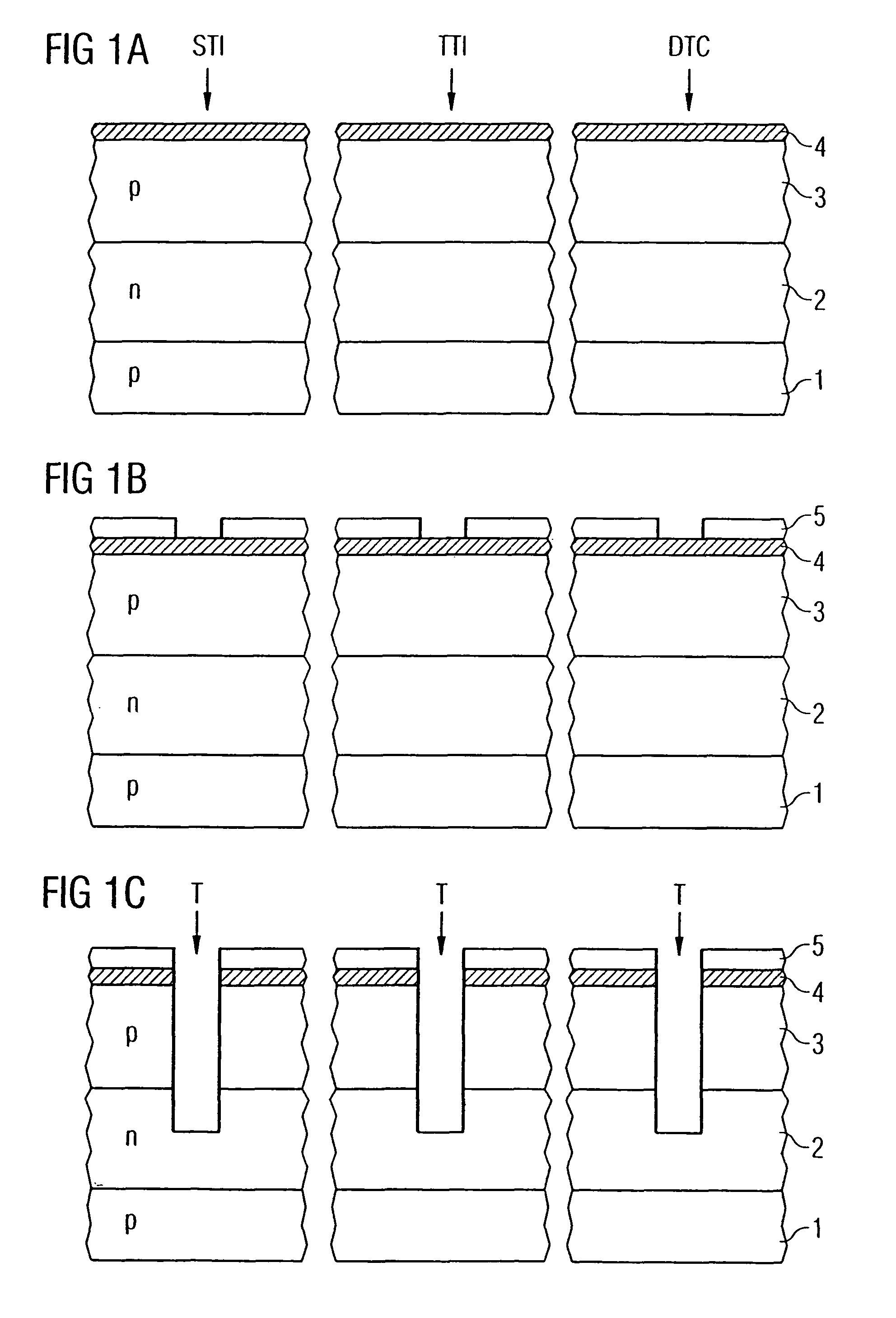 Semiconductor component with trench insulation and corresponding production method