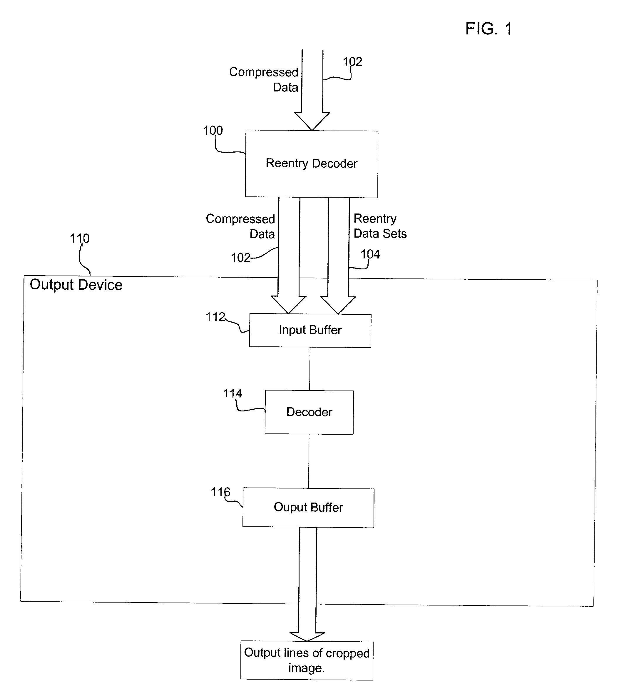 Method, system, and program for decoding a section from compressed data