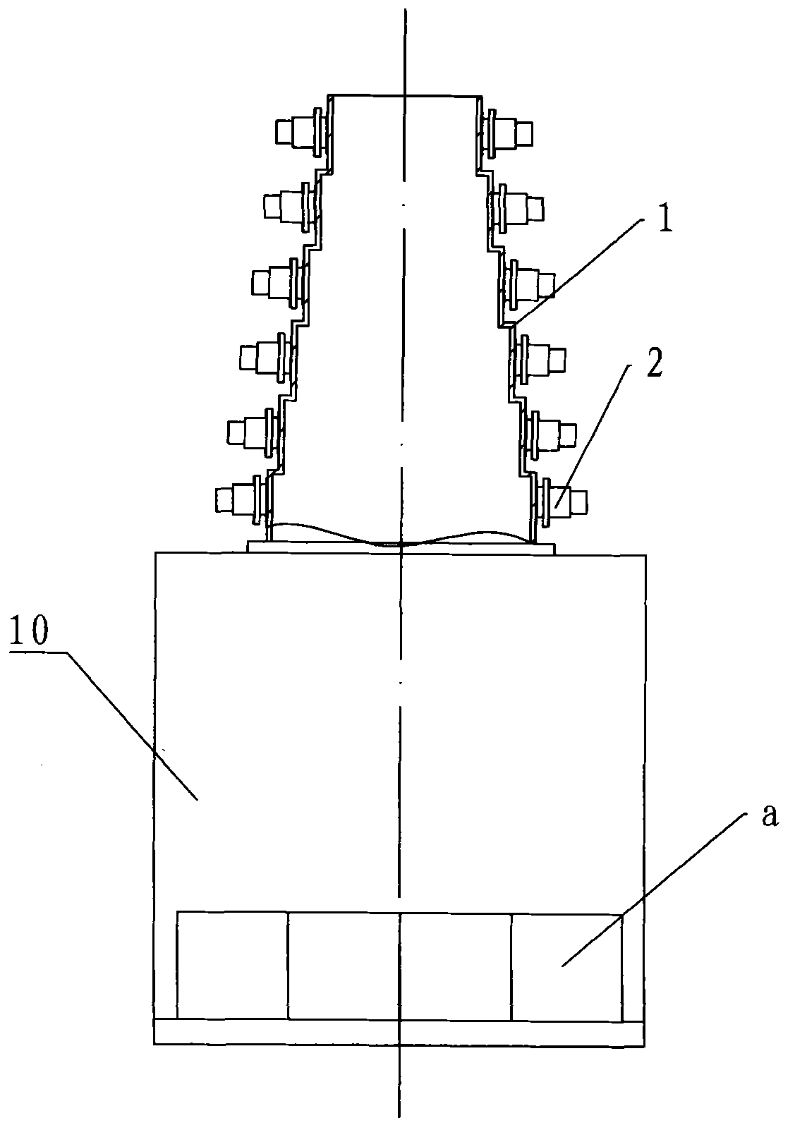 Bundling tube for microwave oven