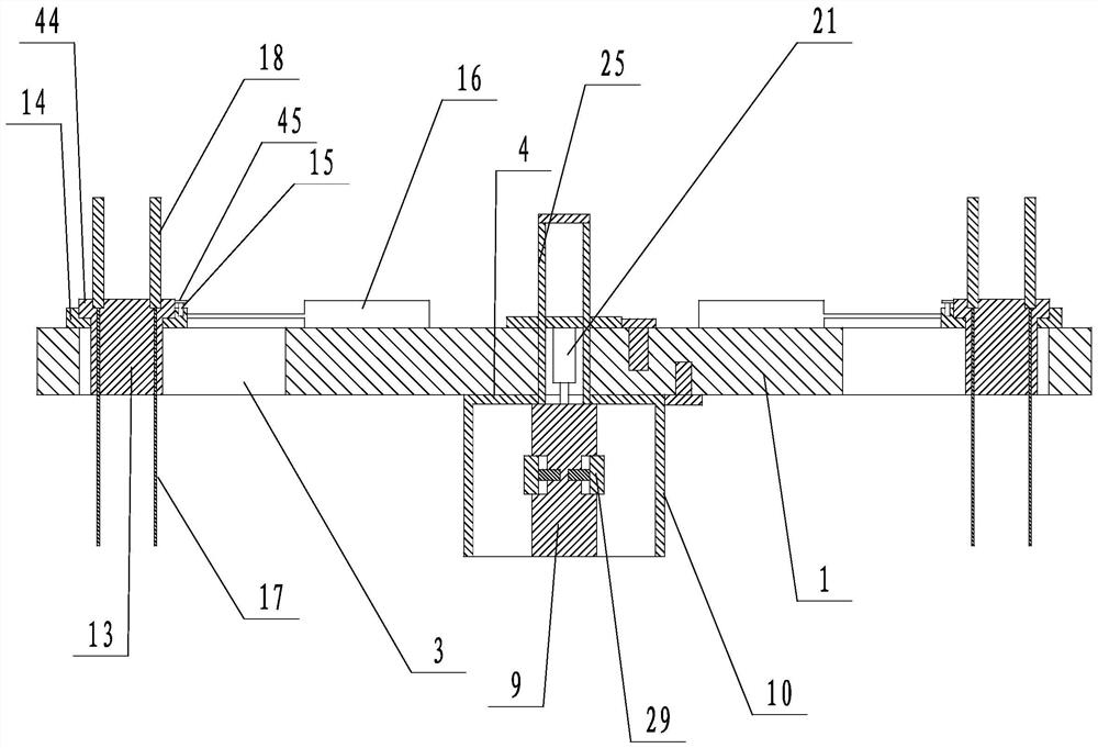 Portable bolt raw material wire drawing device