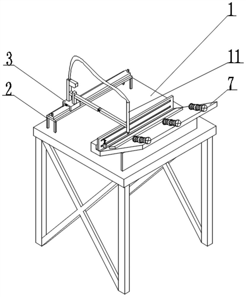 Metal window welding clamp device