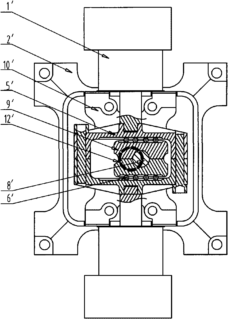 Multi-cylinder oilless compressor of refrigerating agent recovery machine