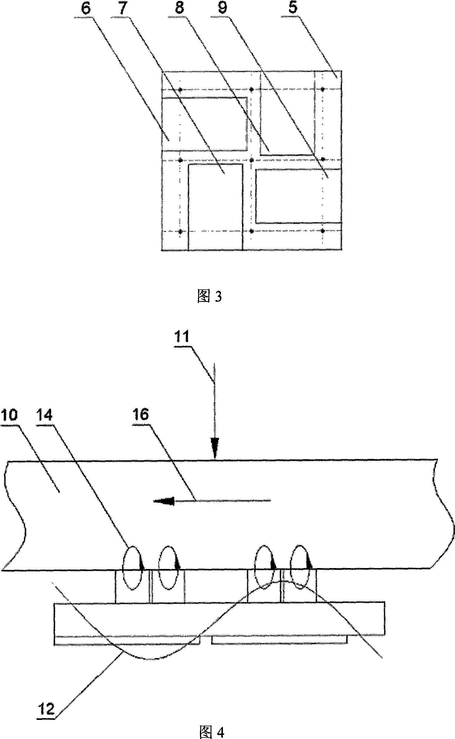 Square plate linear ultrasonic motor and electric exciting manner