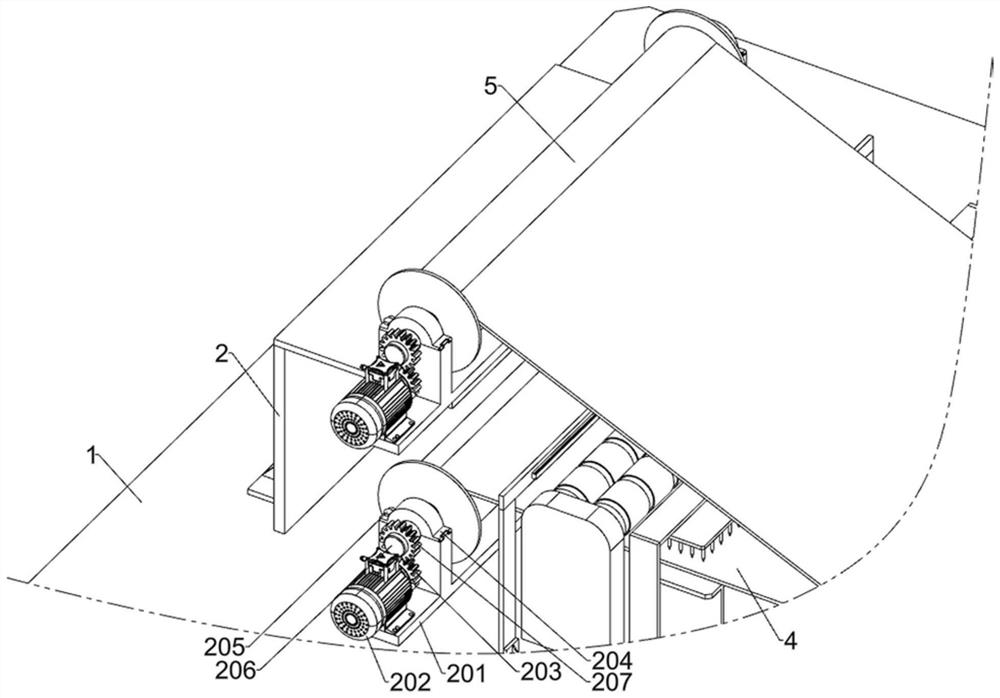 Easily-torn wide medicinal composite bag forming device