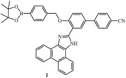 Preparation and application of open-type hydrogen peroxide fluorescent probe compound