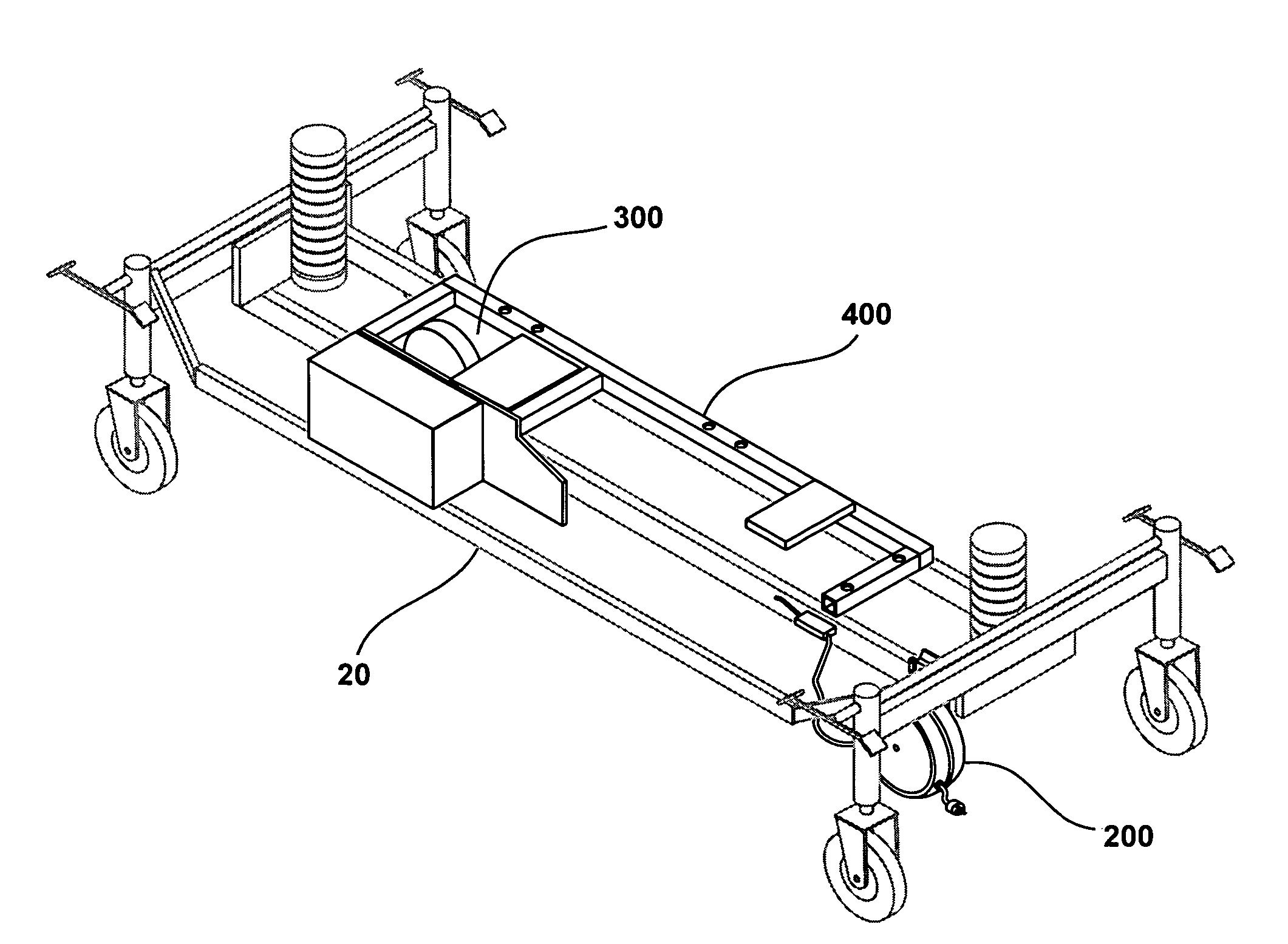 Self propelled gurney and related structure confidential and proprietary document