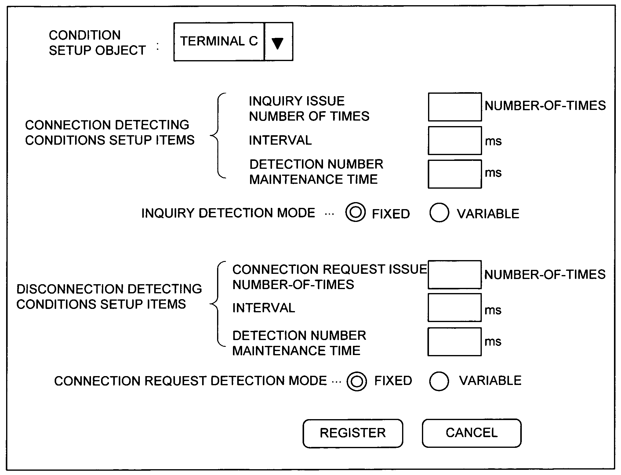 Communication device and a method for controlling the communication device