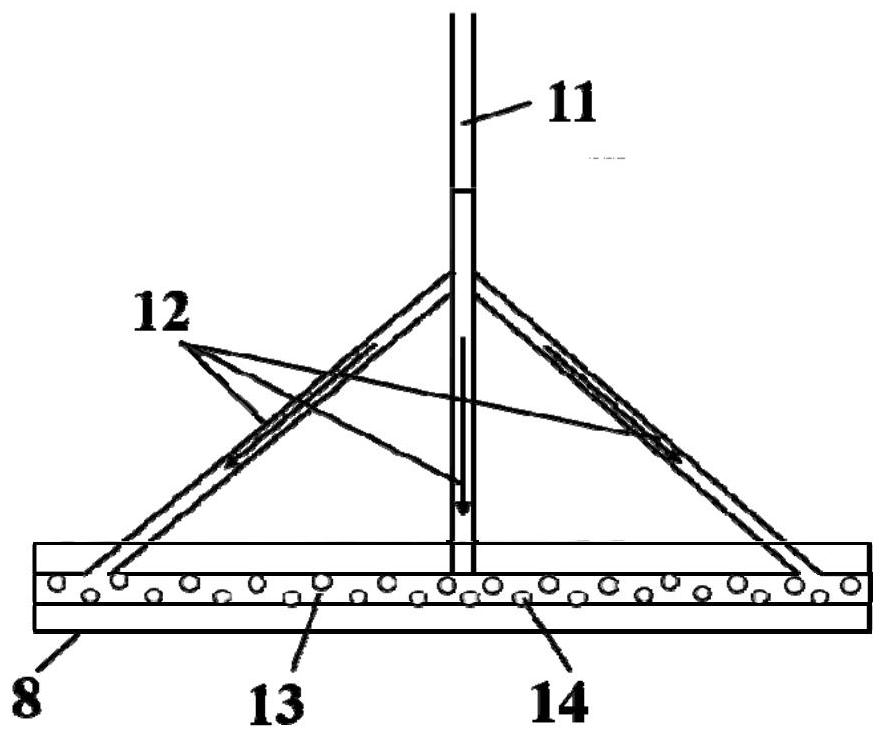 Movable sealant filling device and method for flexible vertical diaphragm wall