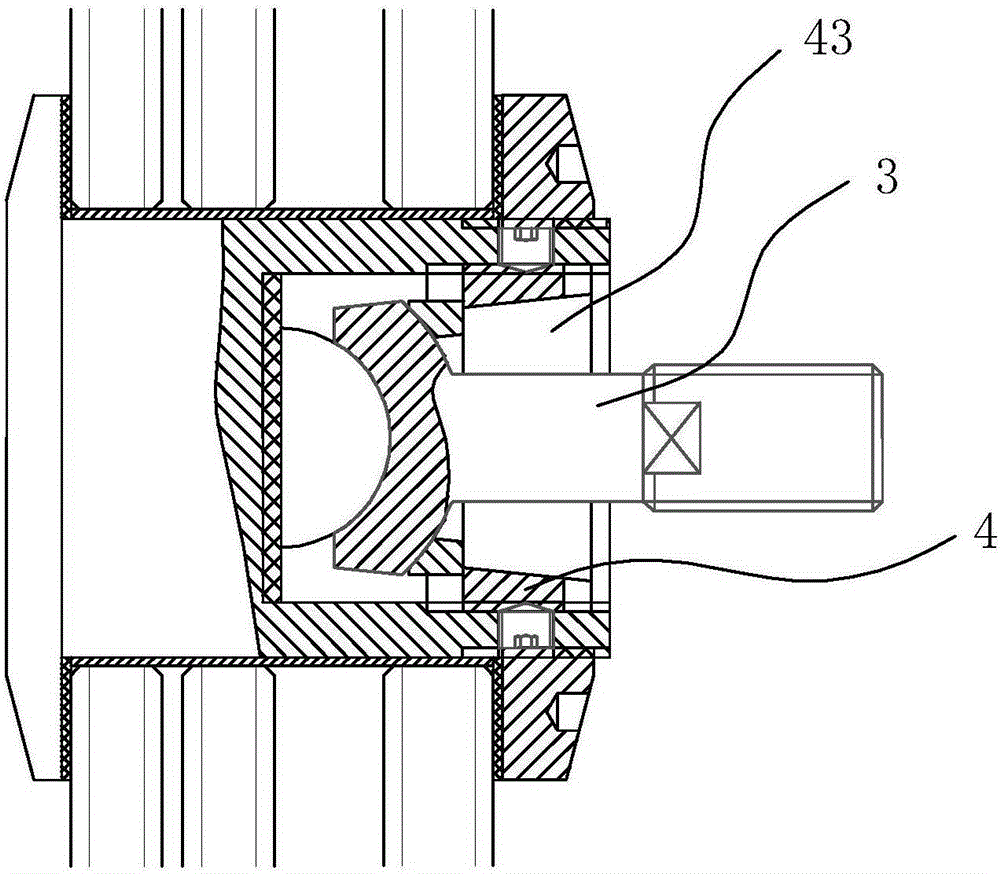 Rope-structure connection adjuster