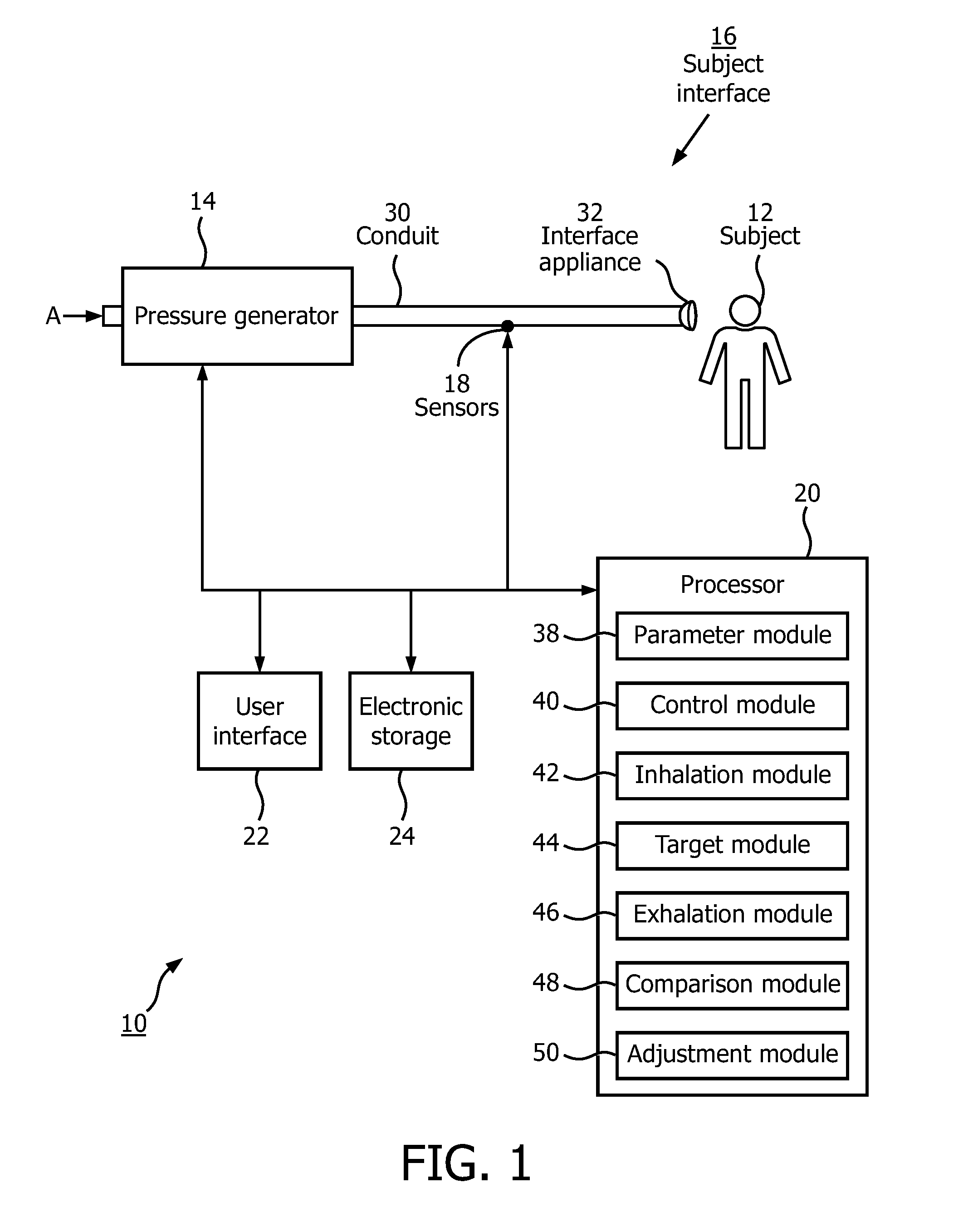 System and method for controlling exsufflation pressure during in-exsufflation