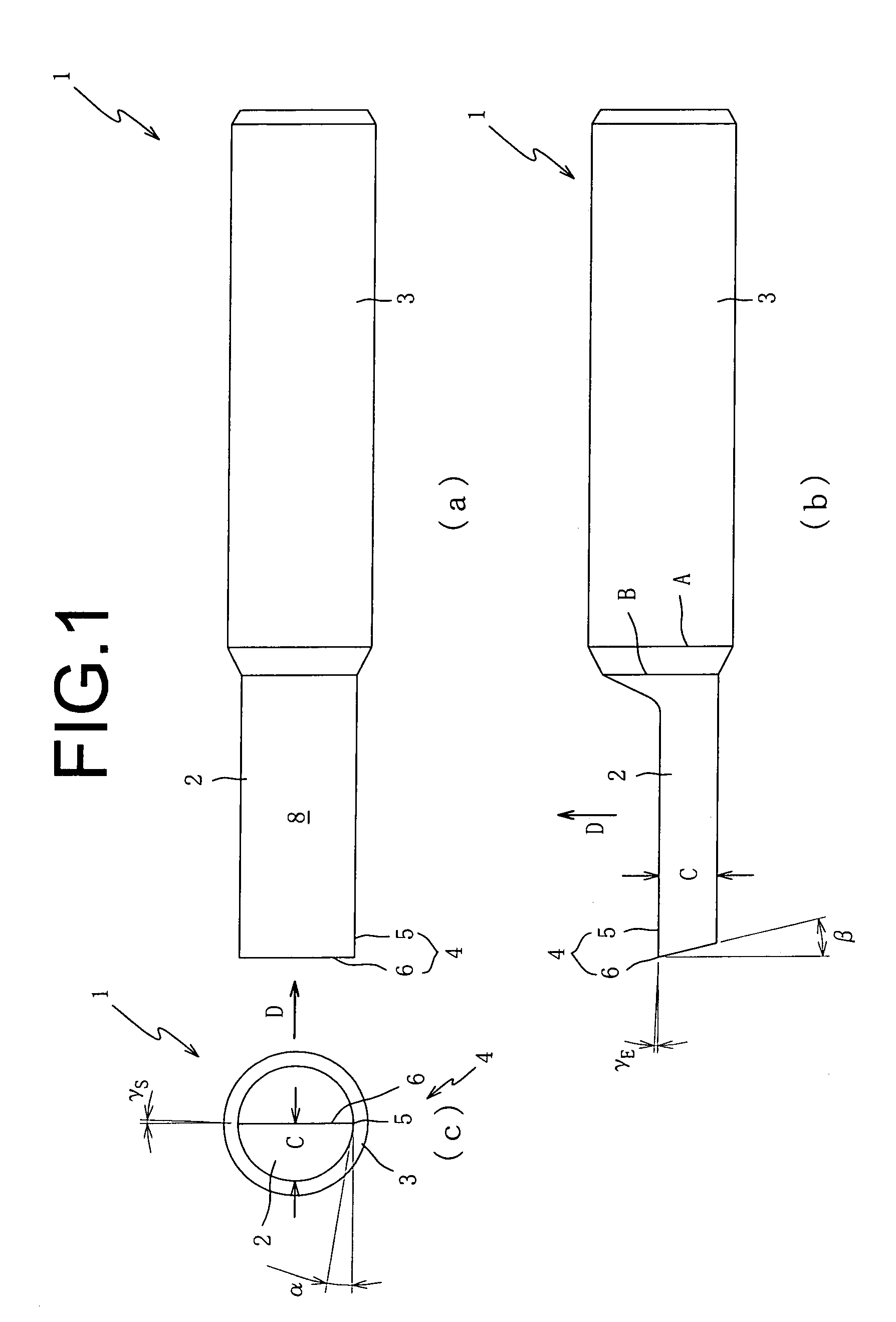 Non-rotary cutting tool and process of machining scroll member by using the same