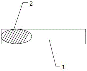 Invisible nasal sticker preparation for pediatric anesthesia preoperative sedation and preparation method for invisible nasal strip preparation