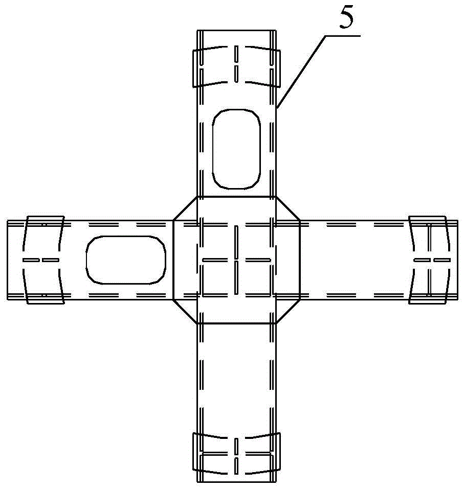 Guidance method and device for steel caisson positioning