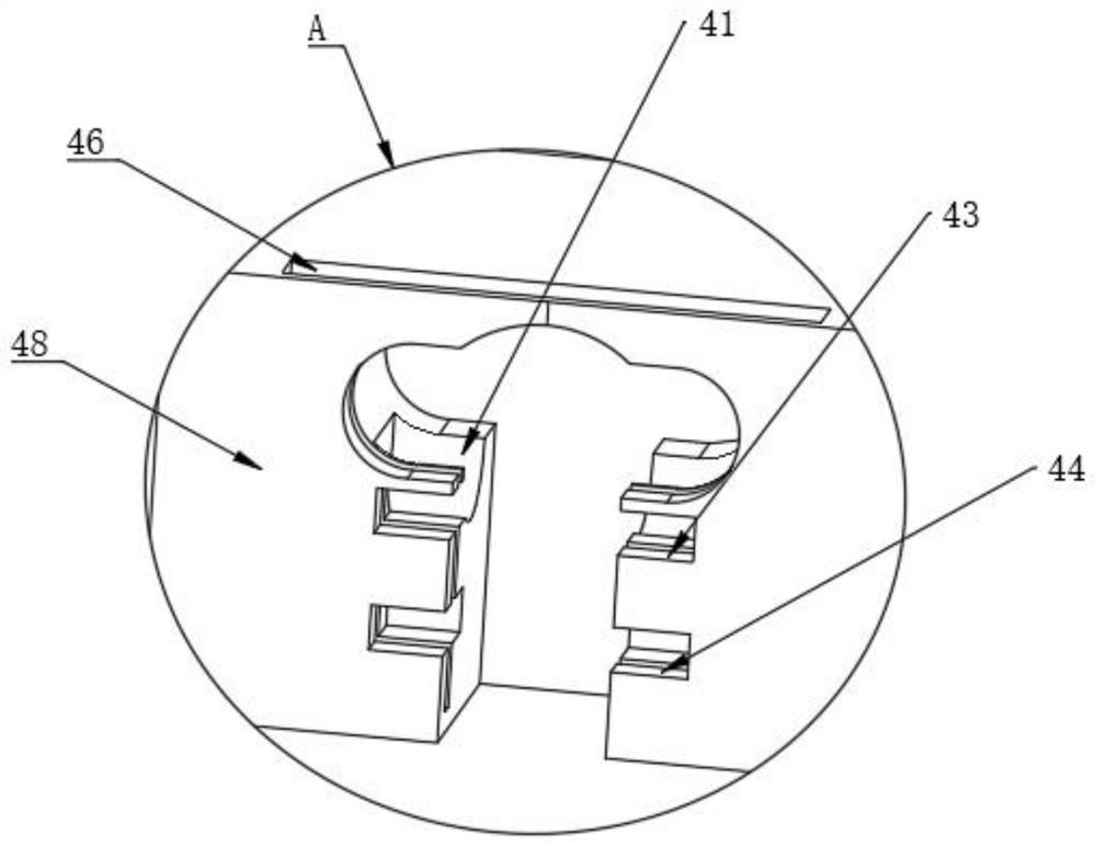 Automobile part punching device