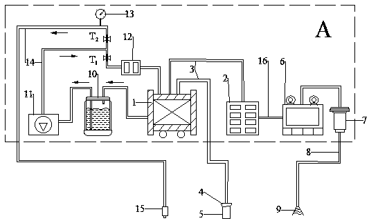 Plasma U type method for reducing composite high mine pressure of thick-hard roof and abandoned coal pillars