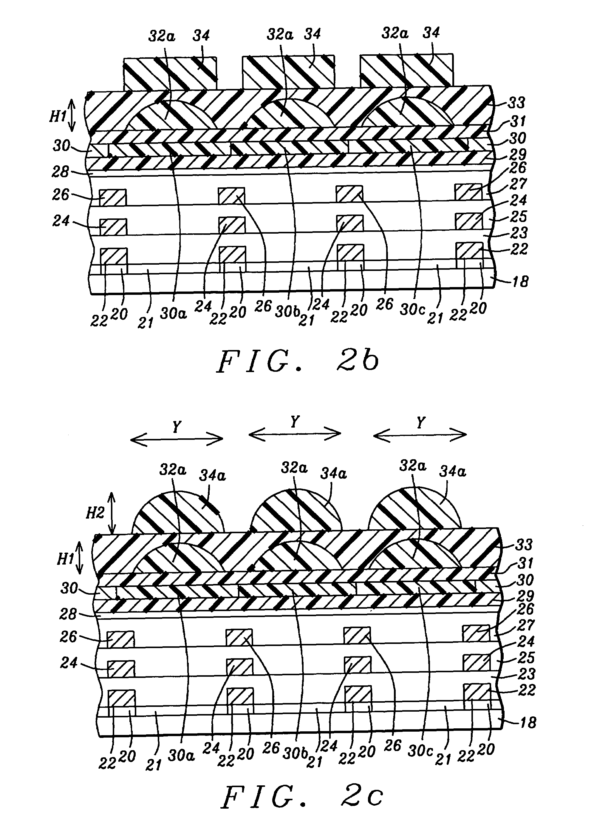 Effective method to improve sub-micron color filter sensitivity