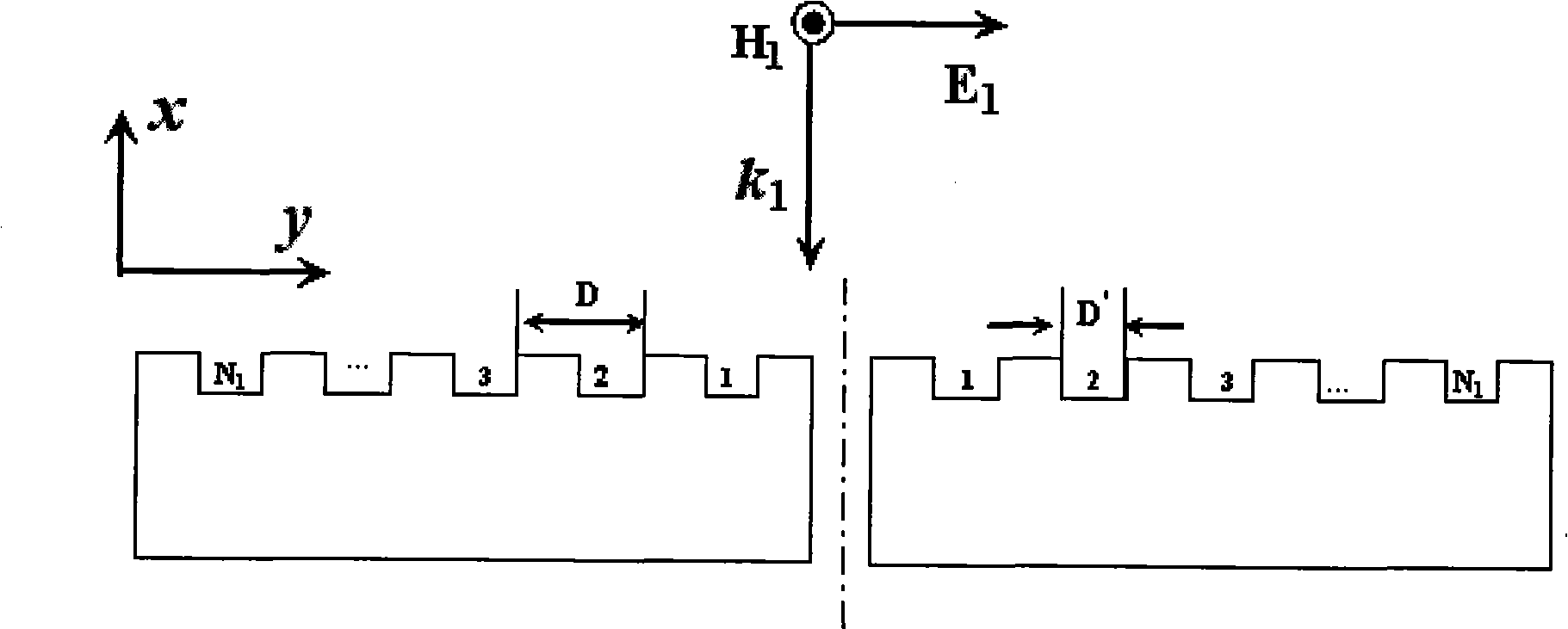 Miniature array spectral filter based on metallic surface plasma excimer