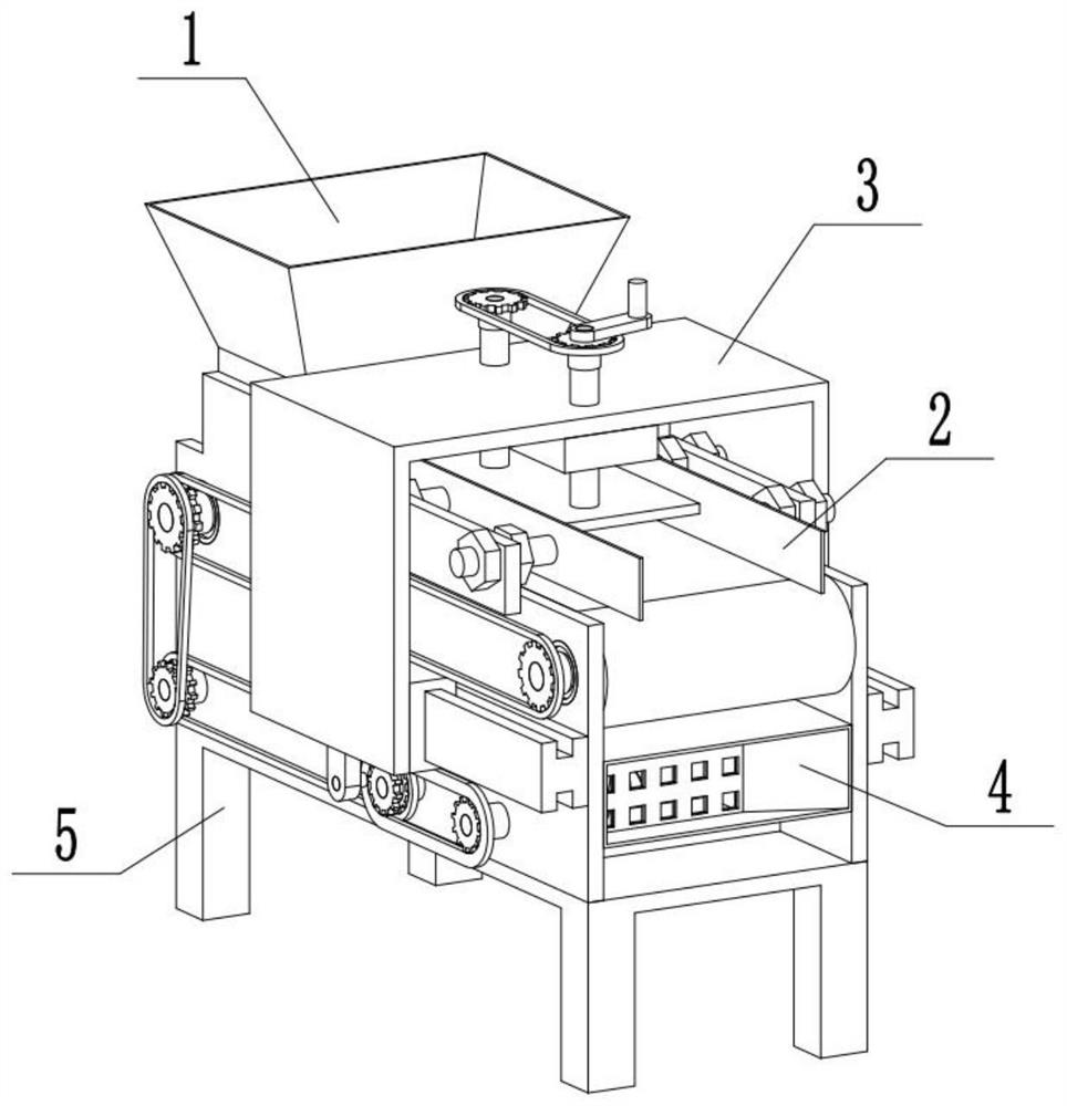 Peanut peeling equipment