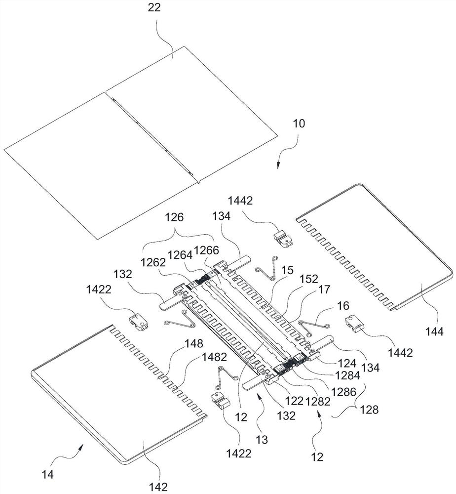 Bending components and flexible display devices