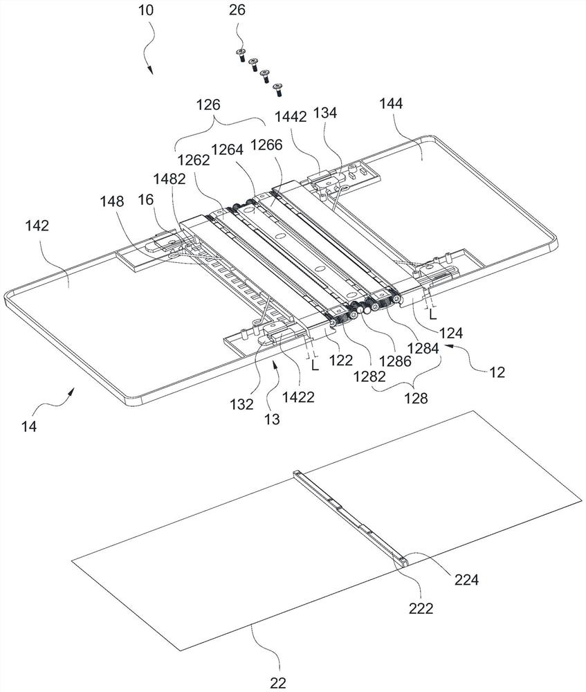 Bending components and flexible display devices