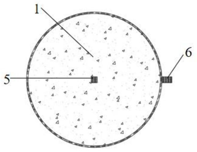 Ultrasonic-based method for non-destructive measurement of active and passive confinement forces in frp-confined concrete columns