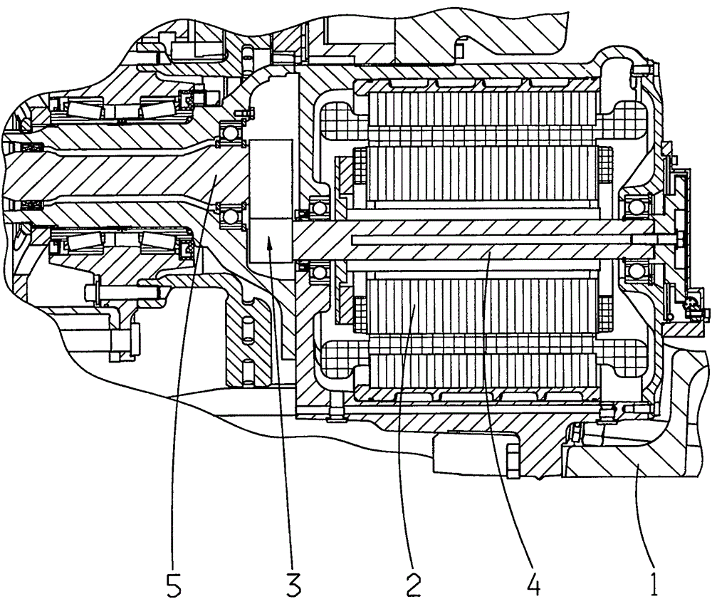 Arrangement for driving a vehicle wheel with a drive motor