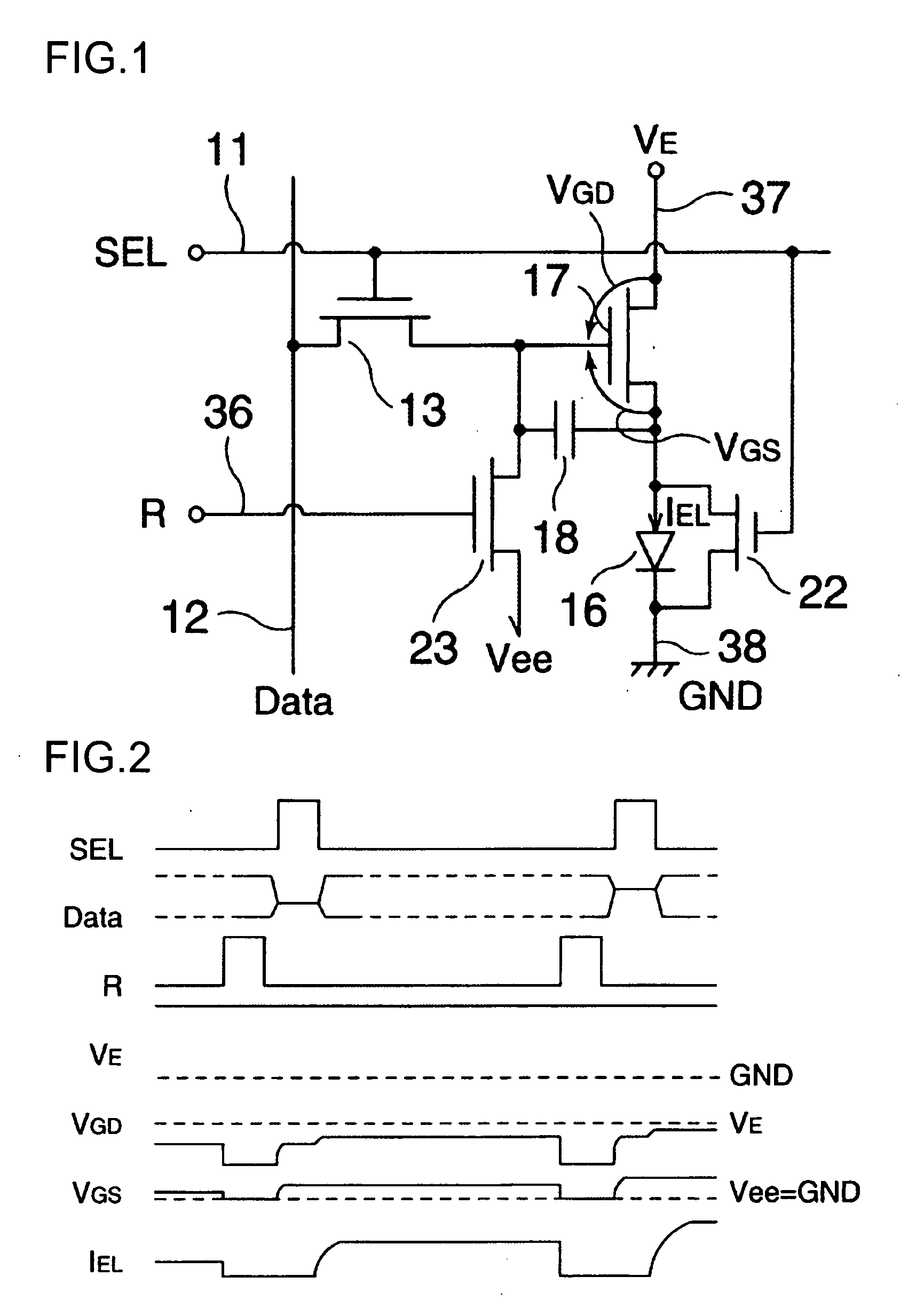 Electro-optical device and driving device thereof