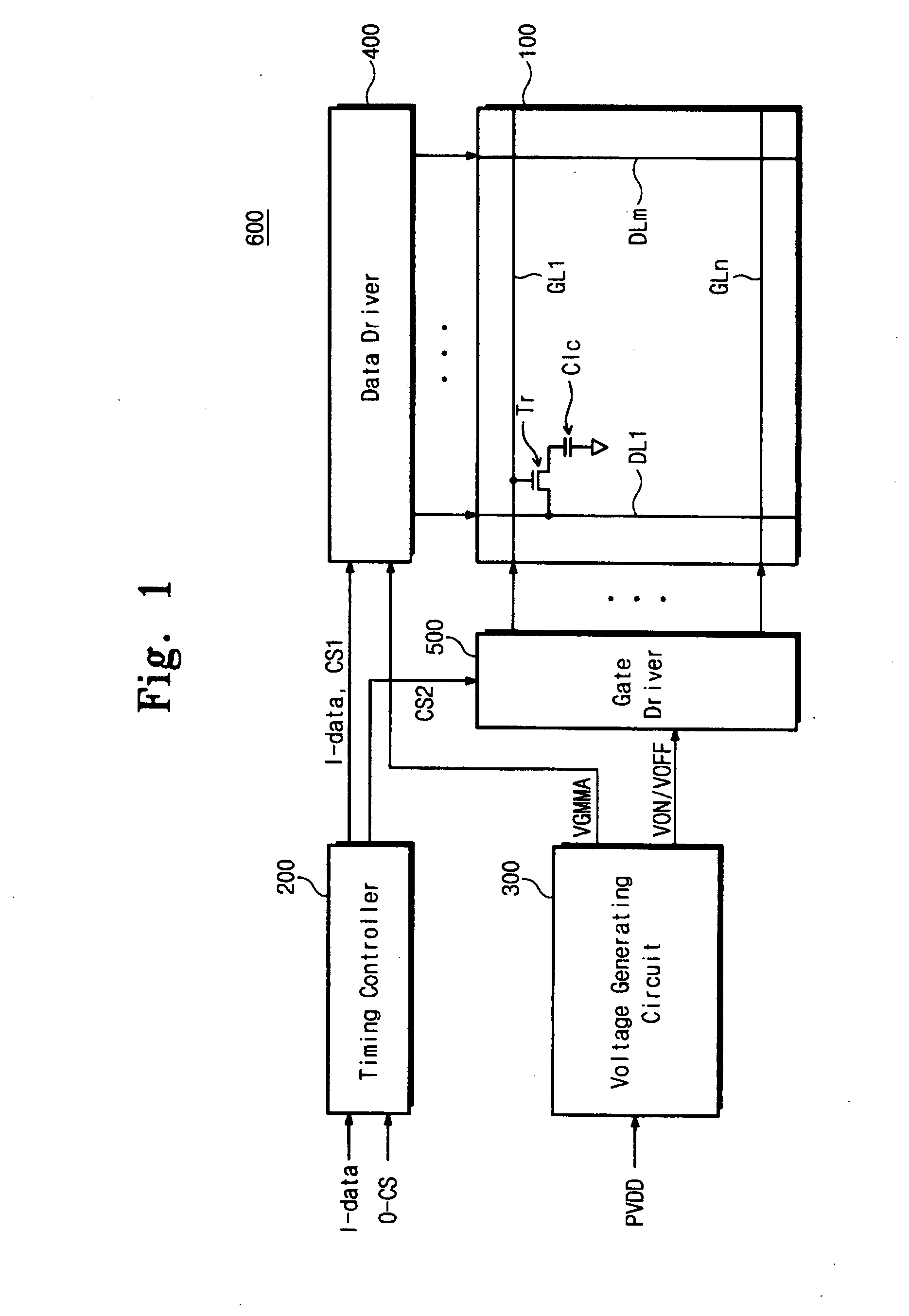 LCD voltage generating circuits