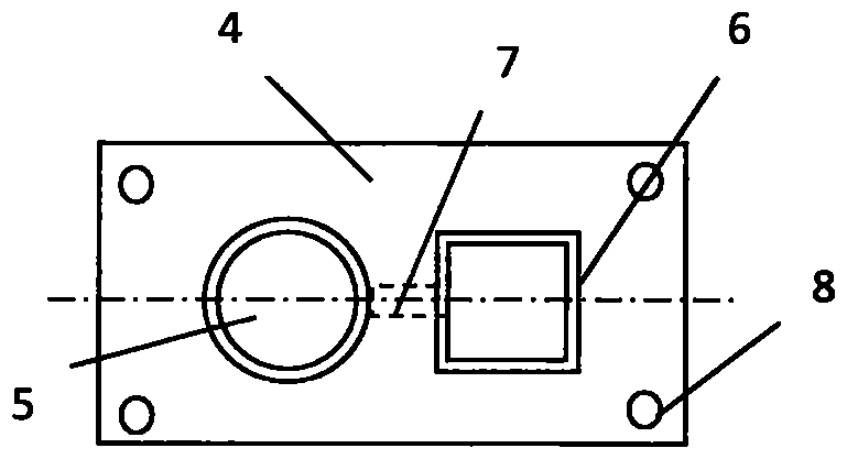 Height adjusting mechanism of sleeve penetrating type crust breaking and discharging device