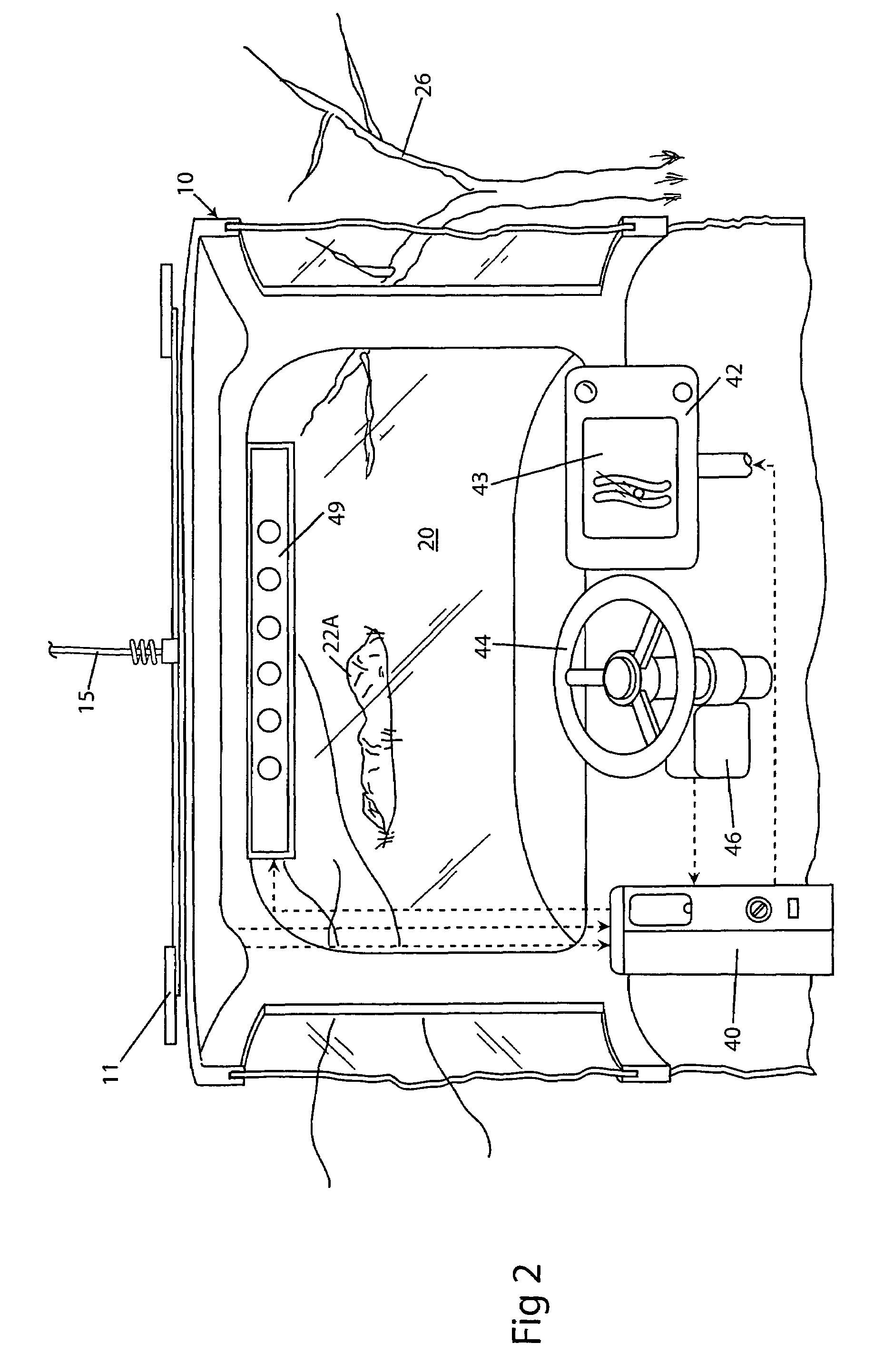 System and method for interactive selection and determination of agricultural vehicle guide paths offset from each other with varying curvature along their length