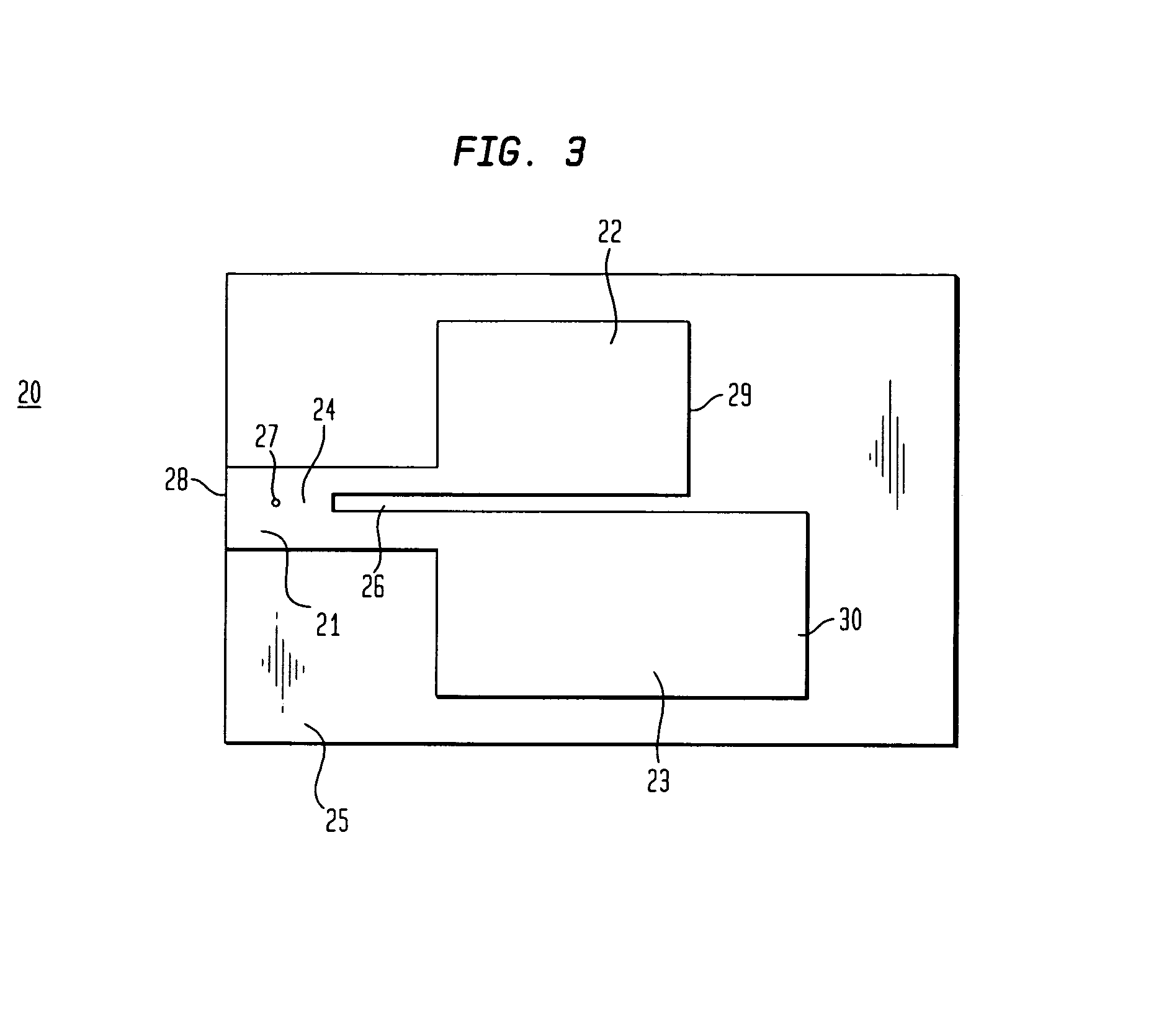 Dual band electrically small microstrip antenna