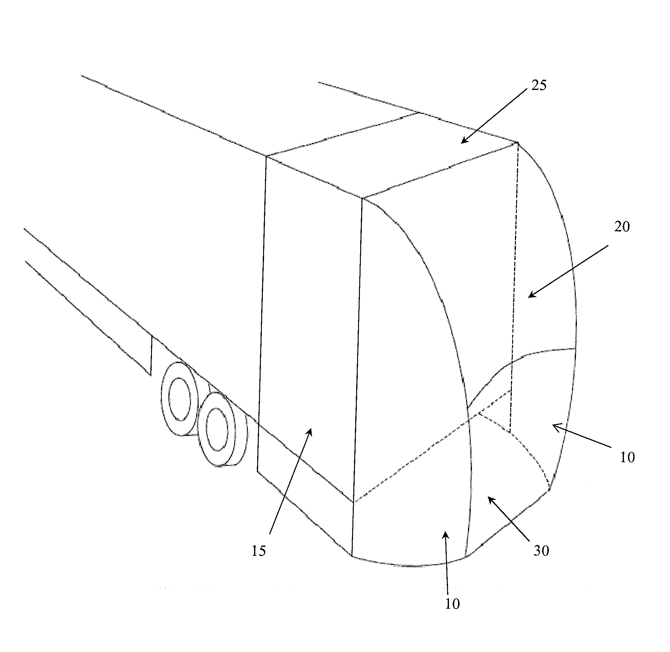 Drag-reducing device