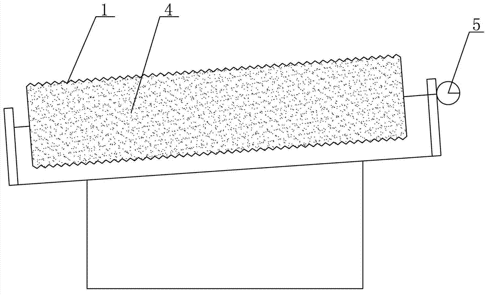 Method for testing own volume deformation of concrete by adopting flexible corrugated pipe