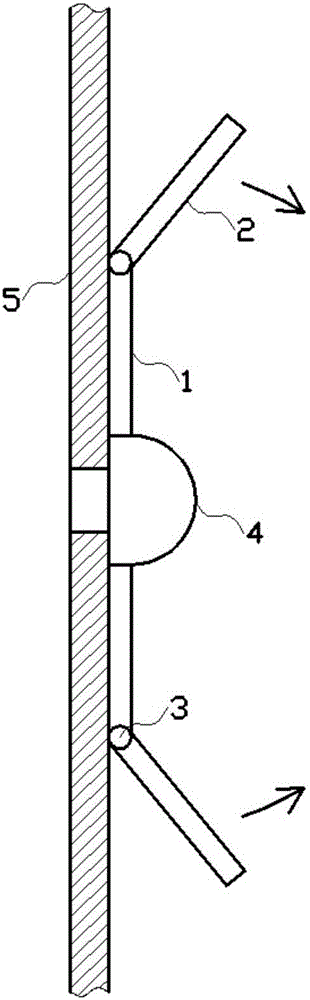 Energy-saving heating anti-fog mirror device