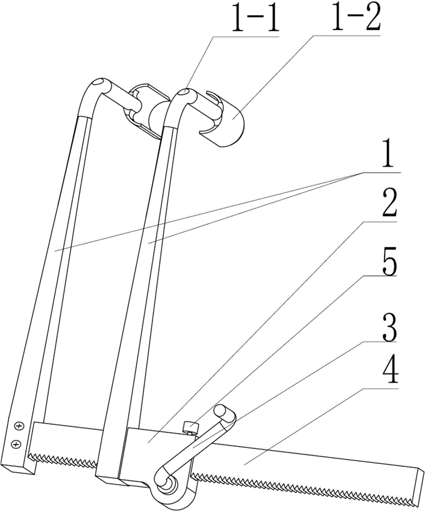 Cervical vertebra anterior distraction device suitable for minimally invasive surgery