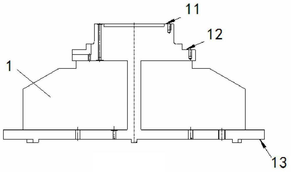 Device and method of milling head with feeding type multi-shaft output drilling bodies