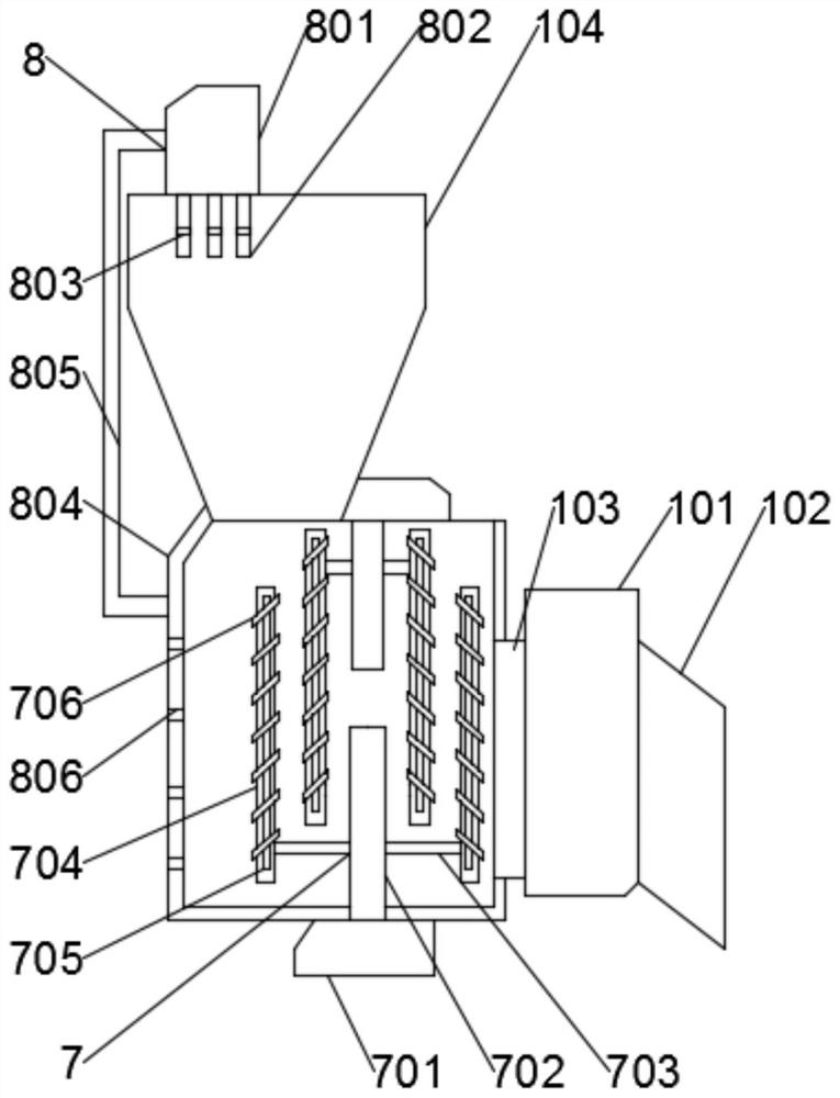 A plastic slipper integrated molding equipment