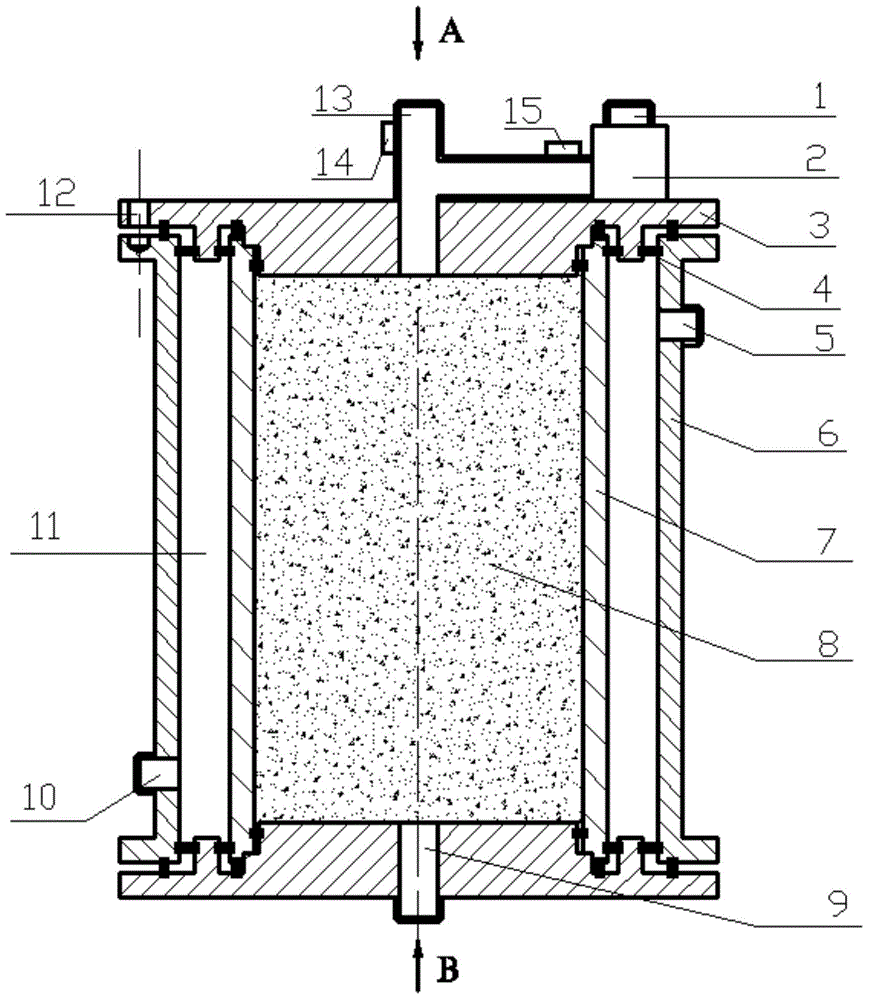 Hydrate hydrogen storage device and method based on memory effect