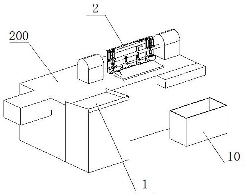 Machining production line for long axis parts