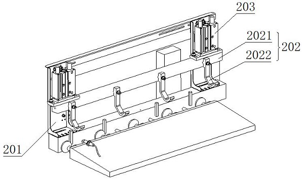 Machining production line for long axis parts