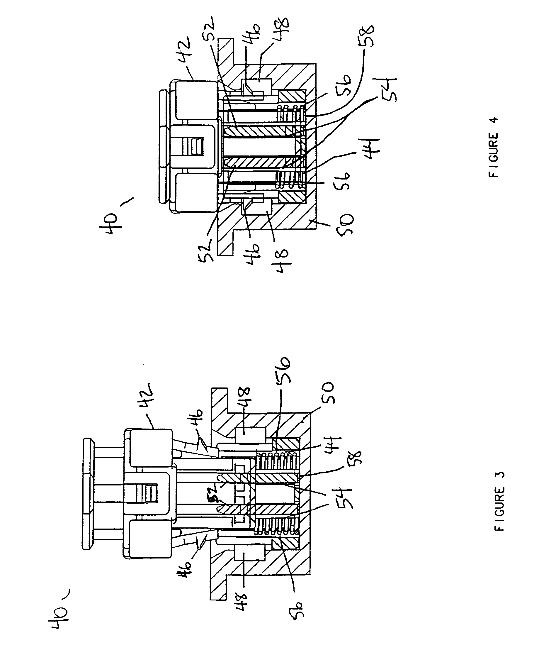 Unlock proof squib connector