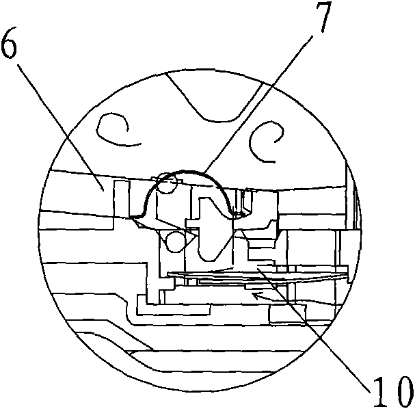 Safe and controllable temperature control device of electric heating kettle