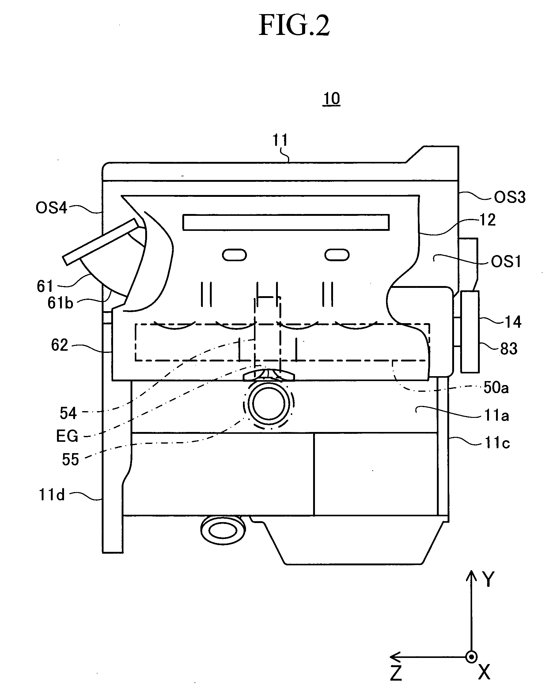 Variable compression ratio internal combustion engine