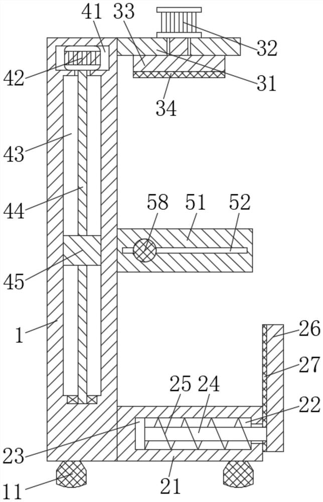 Withstand voltage testing device of lithium battery shell