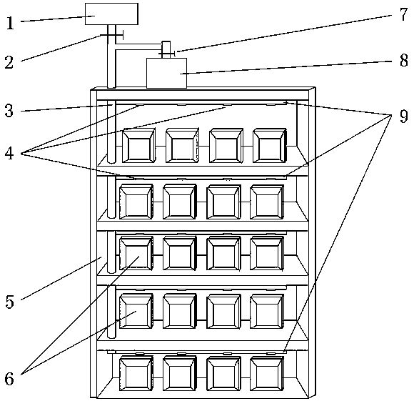 Power equipment rapid fire extinguishing system based on Ubiquitous Power Internet of Things