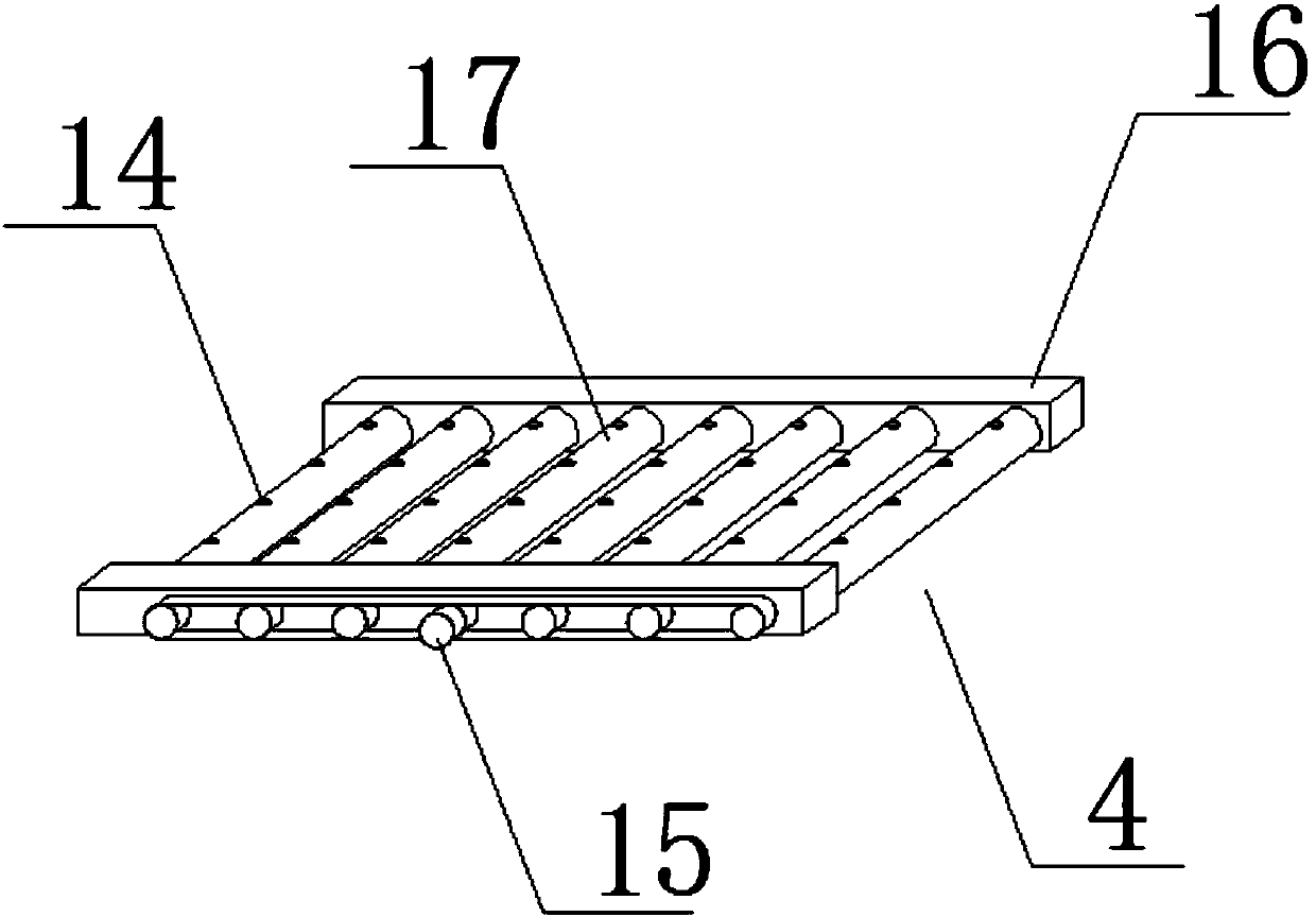 Snail washing device for processing of rice noodles with snails